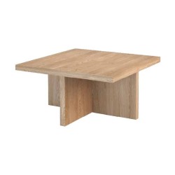 CORINO square coffee table, 90 cm