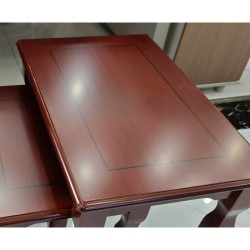 Set of three nesting tables ABC323, wood