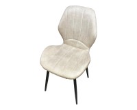 DC006 velvet chair with a shaped back DC006 velvet chair with a shaped back