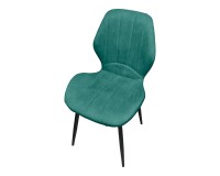 DC006 velvet chair with a shaped back DC006 velvet chair with a shaped back