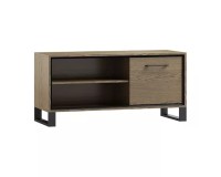 MADOX TV unit with an open niche and a door, 123 cm