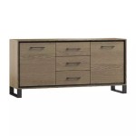 MADOX chest with three drawers and two doors, 165 cm