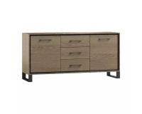 MADOX chest with three drawers and two doors, 165 cm