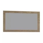 MADOX wall mirror in an oak frame, 130x70 cm