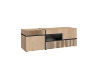 CROSS wall unit 310 cm with LED lighting, Hickory Jackson CROSS wall unit 310 cm with LED lighting, Hickory Jackson