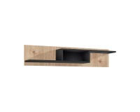 CROSS wall shelf 150 cm, Hickory Jackson