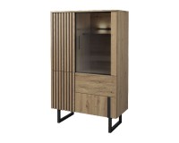 GINTARO bar cabinet with lighting, left, 91 cm GINTARO bar cabinet with lighting, left, 91 cm