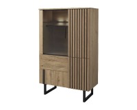 GINTARO bar cabinet with lighting, right, 91 cm GINTARO bar cabinet with lighting, right, 91 cm
