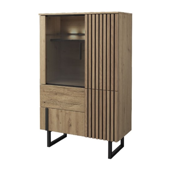 GINTARO bar cabinet with lighting, right, 91 cm GINTARO bar cabinet with lighting, right, 91 cm