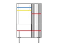GINTARO bar cabinet with lighting, right, 91 cm GINTARO bar cabinet with lighting, right, 91 cm
