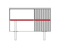 GINTARO chest with two doors, 91 cm GINTARO chest with two doors, 91 cm