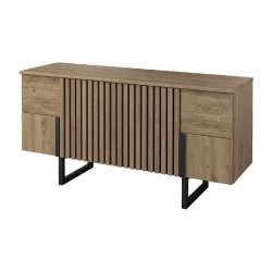 GINTARO chest with four doors, 140 cm