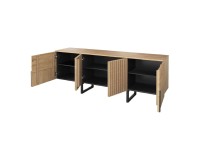 GINTARO chest with four doors, 190 cm