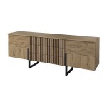 GINTARO chest with three drawers and two doors, 190 cm