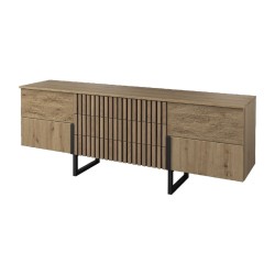 GINTARO chest with three drawers and two doors, 190 cm