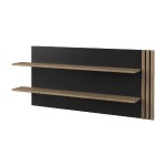 GINTARO two level wall shelf, 140 cm