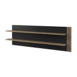 GINTARO two level wall shelf, 190 cm