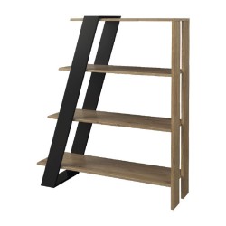 GINTARO shelving unit with four shelves, 110 cm