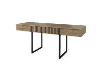 GINTARO desk with three drawers, 190 cm