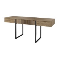 GINTARO desk with three drawers, 190 cm