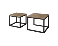 שולחנות סלון GINTARO Dual, סט של שניים