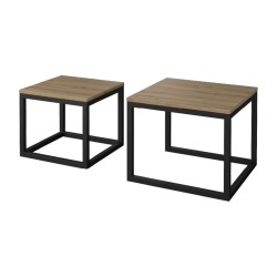 שולחנות סלון GINTARO Dual, סט של שניים