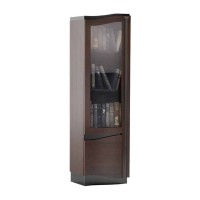 DIUNA bookcase with lighting, left, 56 cm