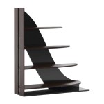 DIUNA shelving unit with four shelves, 132 cm