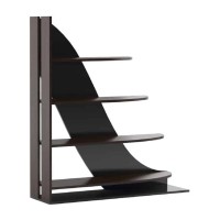 DIUNA shelving unit with four shelves, 132 cm