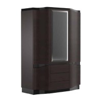 DIUNA wardrobe with a mirror and drawers, 152 cm