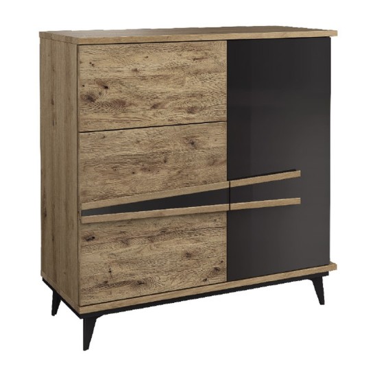 ETNA chest with a drawer, left, 108 cm
