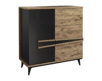 ETNA chest with a drawer, right, 108 cm