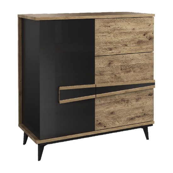 ETNA chest with a drawer, right, 108 cm