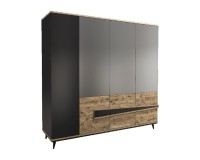 ETNA wardrobe with seven doors, right, 220 cm