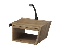 ETNA hanging bedside table with a drawer and a lamp, right ETNA hanging bedside table with a drawer and a lamp, right
