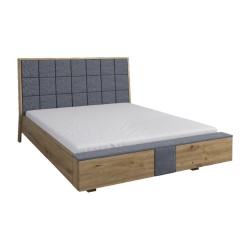 ETNA bed 160x200 cm with a tall headboard ETNA bed 160x200 cm with a tall headboard