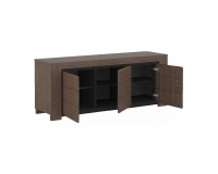 SEMPRE chest with three doors, 187 cm