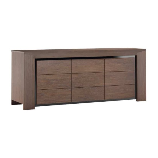 SEMPRE chest with two doors and three drawers, 187 cm