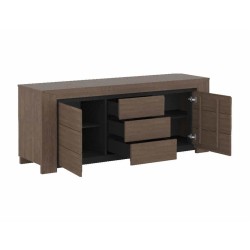 SEMPRE chest with two doors and three drawers, 187 cm