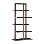 SEMPRE shelving unit with four shelves, 96 cm