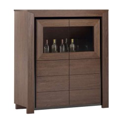 SEMPRE bar cabinet with lighting, 114 cm