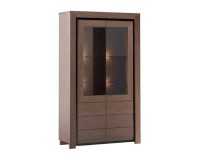 SEMPRE dual display cabinet with lighting, 114 cm SEMPRE dual display cabinet with lighting, 114 cm