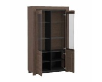 SEMPRE dual display cabinet with lighting, 114 cm SEMPRE dual display cabinet with lighting, 114 cm