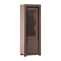 SEMPRE single display cabinet with lighting, right, 69 cm