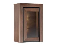SEMPRE hanging display cabinet with lighting, left, 69 cm