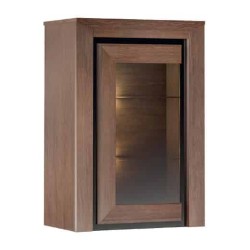 SEMPRE hanging display cabinet with lighting, left, 69 cm