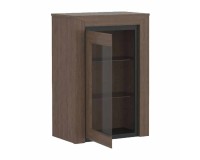 SEMPRE hanging display cabinet with lighting, left, 69 cm