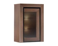 SEMPRE hanging display cabinet with lighting, right, 69 cm