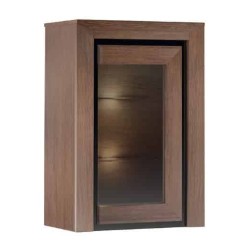 SEMPRE hanging display cabinet with lighting, right, 69 cm