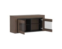 SEMPRE hanging display cabinet with lighting, 132 cm